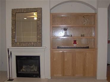 Lots of cabinet space.