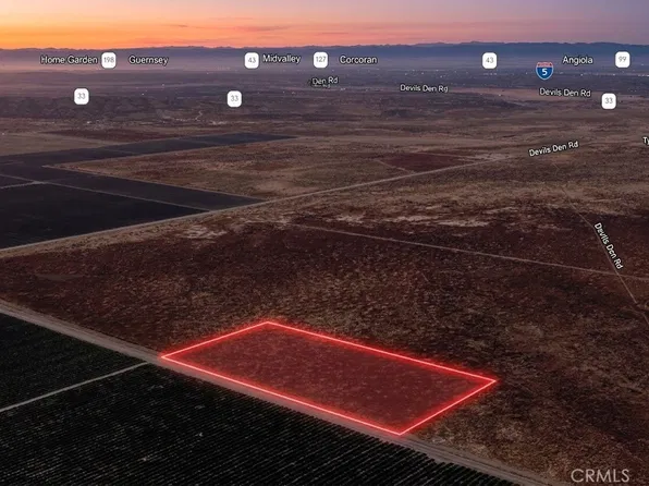 0 Vic Devils Den Rd Lot 141, Lost Hills, CA 93249