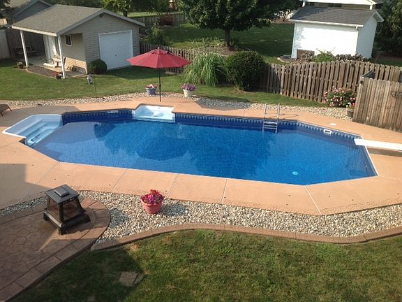 17' x 36' inground pool 