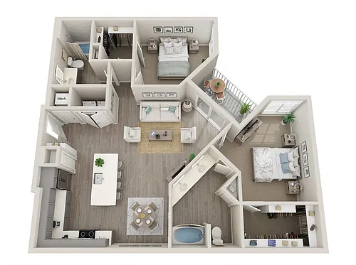 Floor plan B20