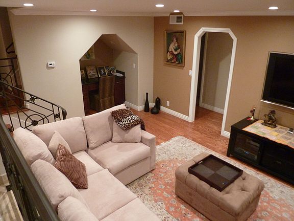 Family Room with Desk