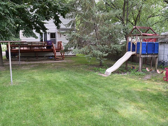 Back yard & deck