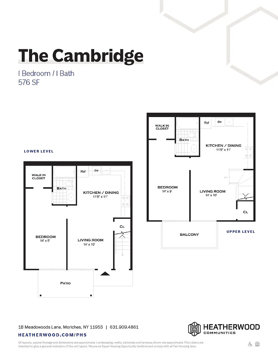 Floor plan The Cambridge