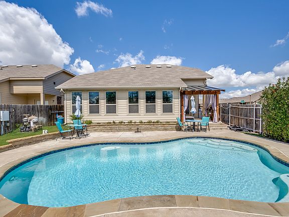 Large inground pool