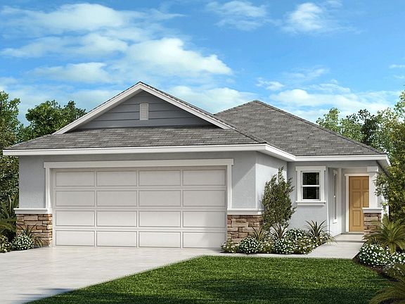 Elevation F with Optional Stone