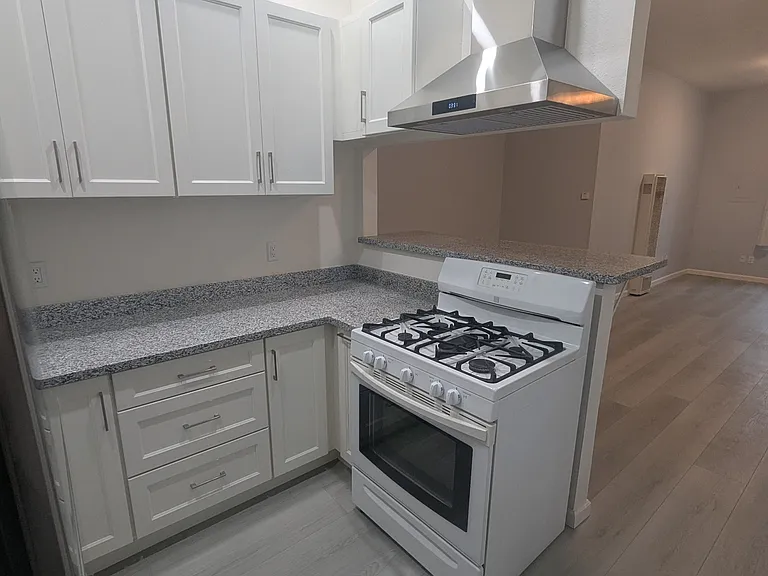 Kitchen and living room