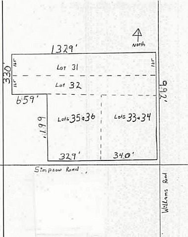 2nd image of Simpson Road & Williams Thru Lot 31-36