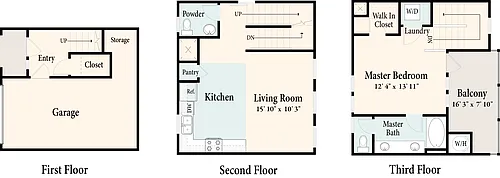 Floor plan Trendsetter - 1207 sf