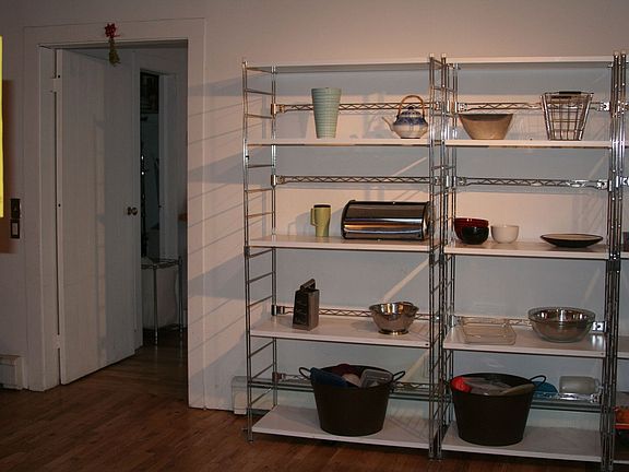 Kitchen leading to DR
