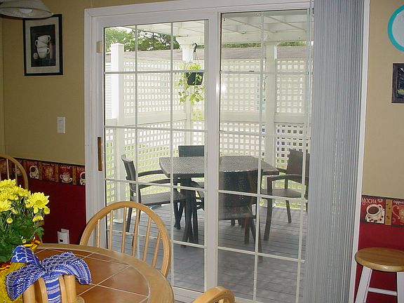 from kitchen to patio