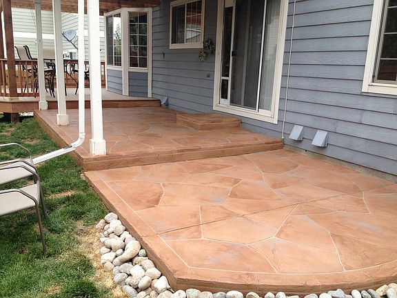 Textured deck flooring