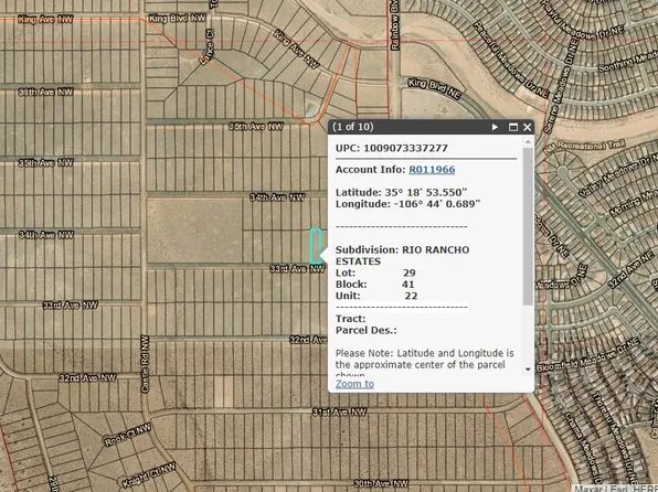 LOT 29 33rd Ave NW #22, Rio Rancho, NM 87144
