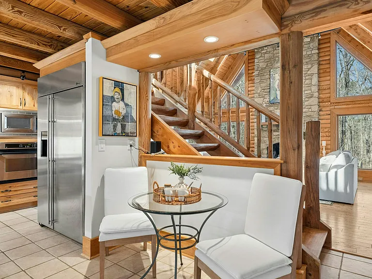 View from Kitchen into Family Room