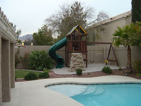 Custom Playground & Grass Area