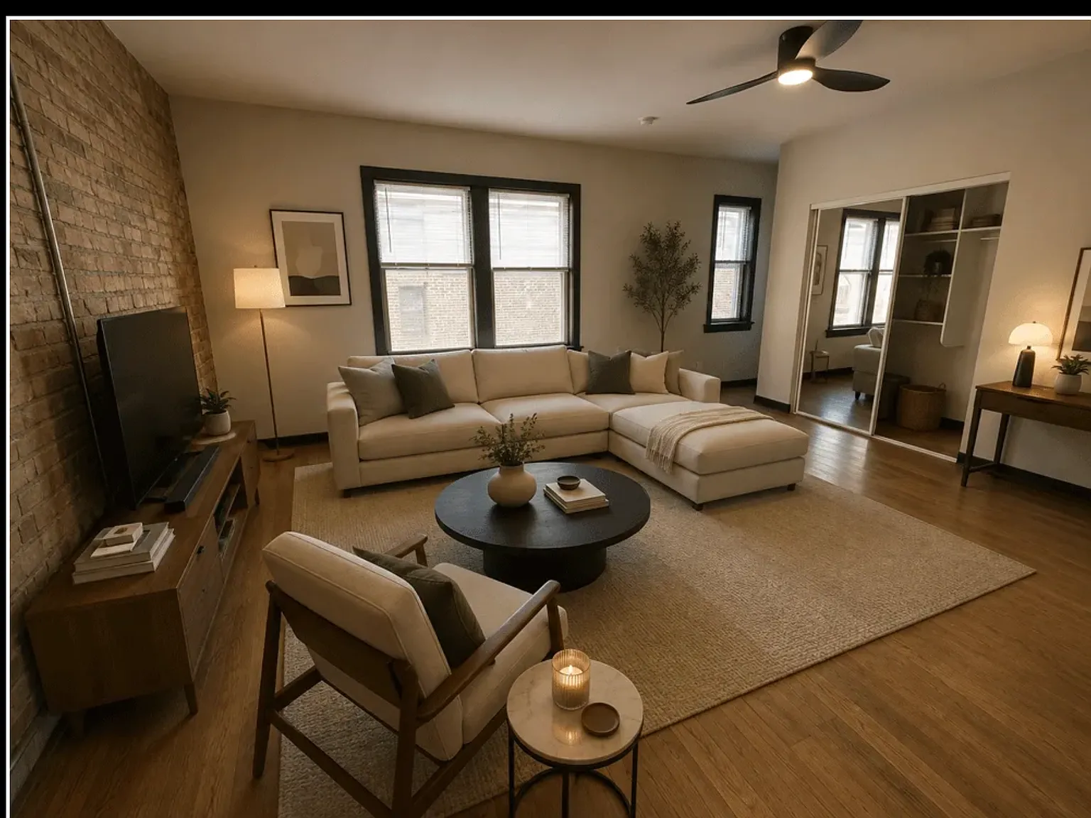 Studio, 400 sqft, $1,975 — Photo 2