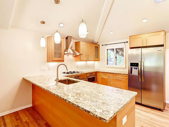 Remodeled kitchen