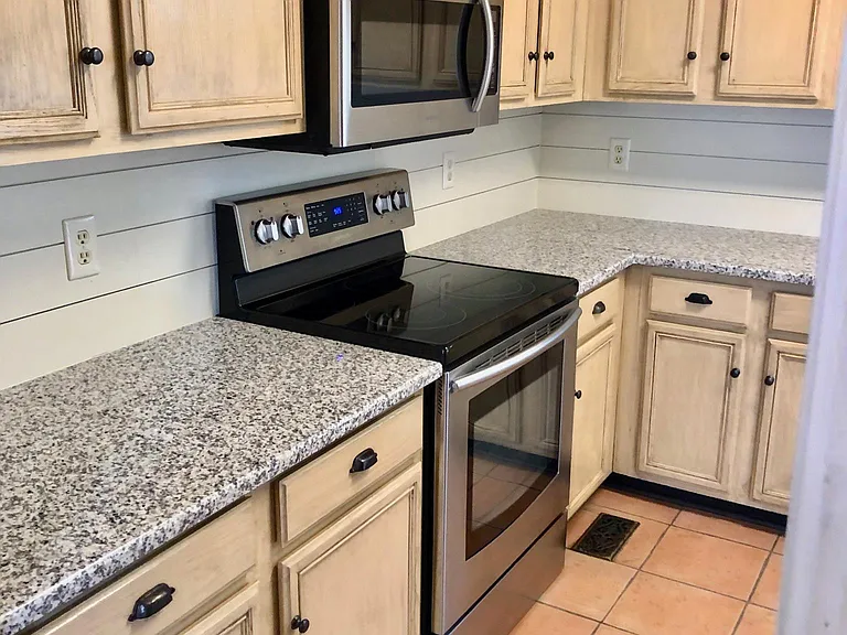Kitchen (Stove and Microwave area)