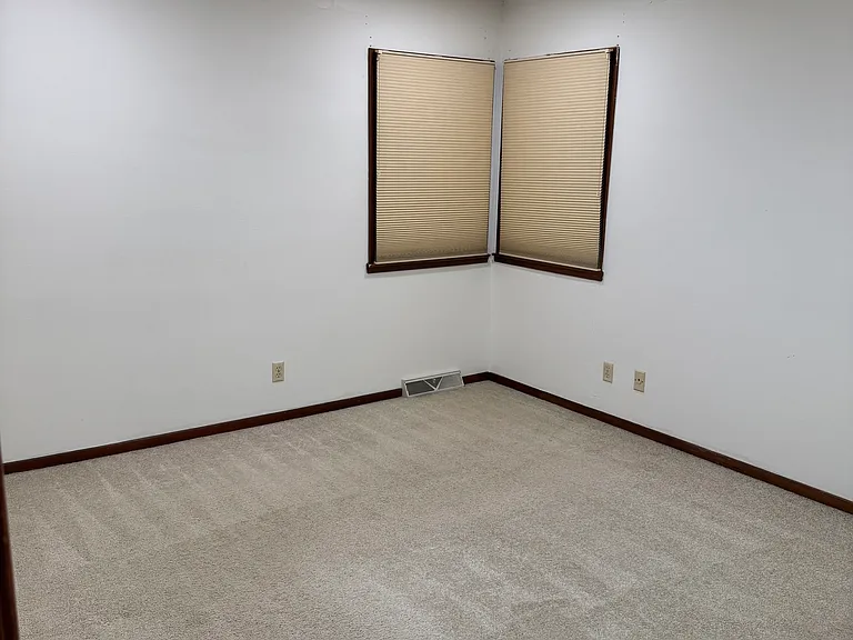 Master bedroom.
Each bedroom is spacious. Each room contains a new ceiling fan and remote control. Adjustable fan speeds and multiple lighting settings added for comfort.