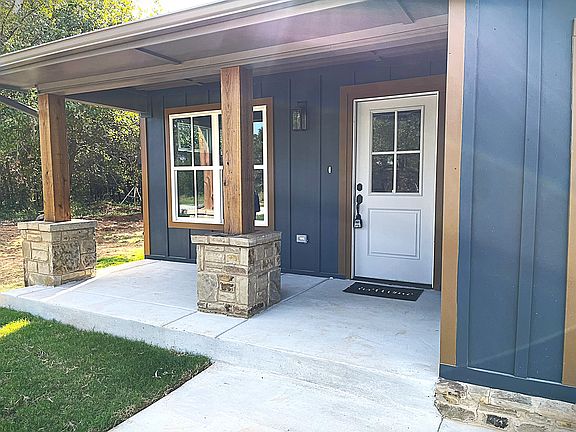 Front porch faces east (this is from neighboring unit 10465)