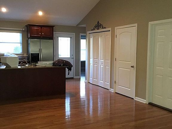 Gleaming hardwood floors.  