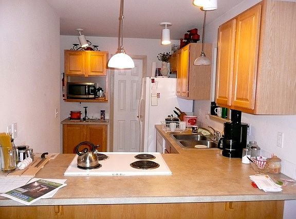 kitchen view from dinning area