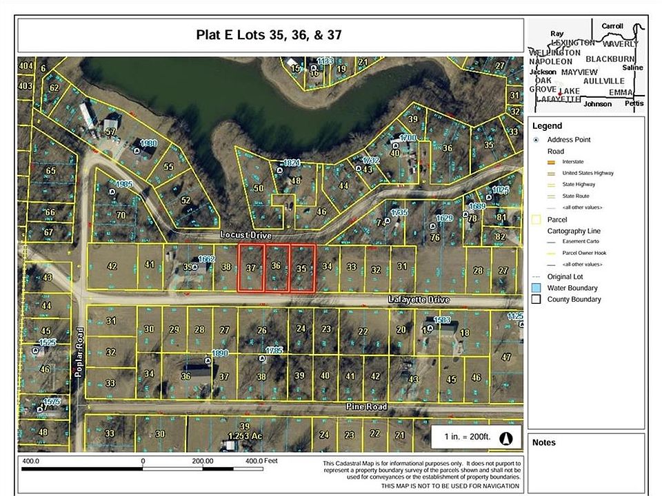 1st image of Plat E Lafayette Dr Lot 35-36&37