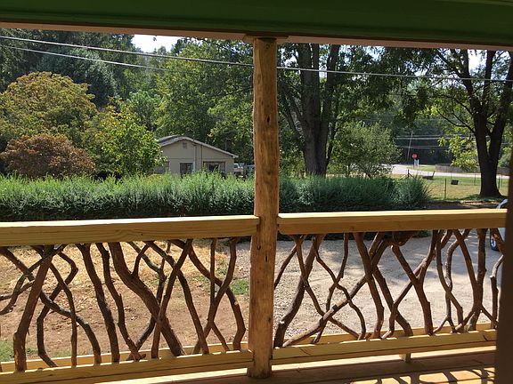 Rhodo Railings Covered Porch