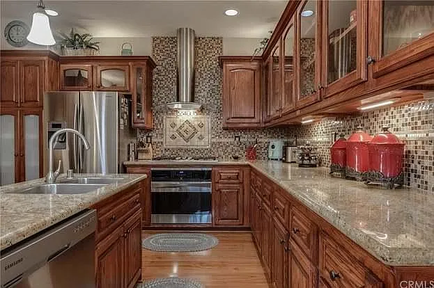 Brand new kitchen. Luxury style.