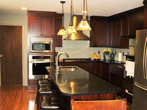 Remodeled kitchen