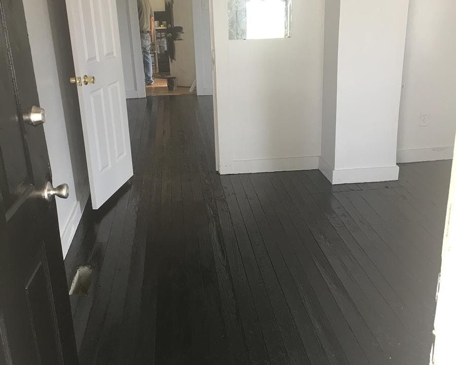 All the floors are redone