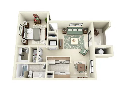 Floor plan Jemez