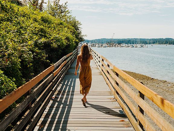 Poulsbo Marina boardwalk