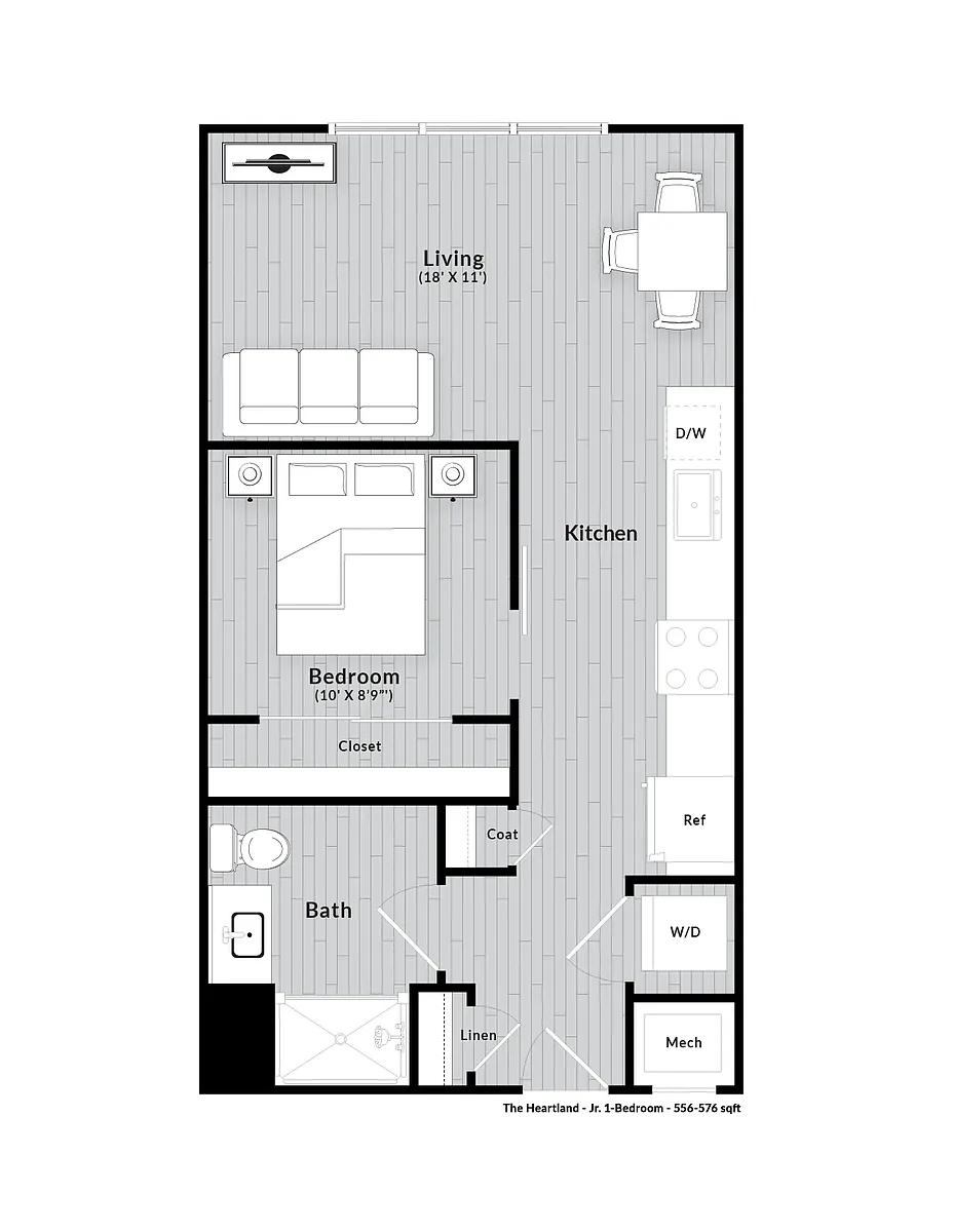 Floor plan The Heartland