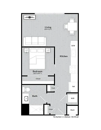 Floor plan The Heartland