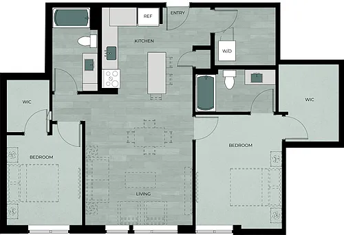 Floor plan B14