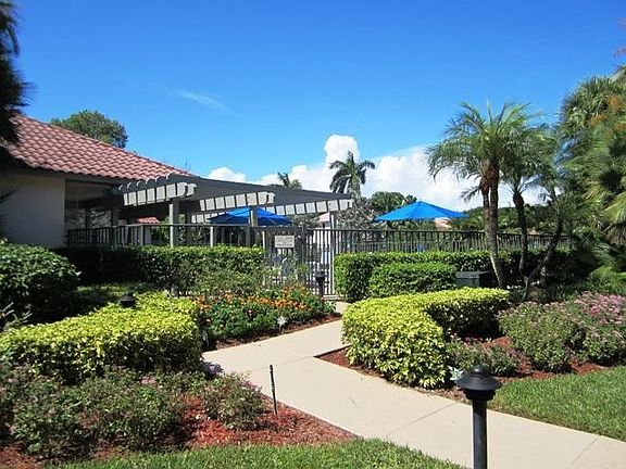 Community Pool Entrance