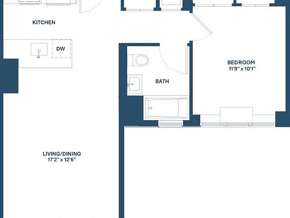 2nd image of 475 Clermont Ave APT 1101