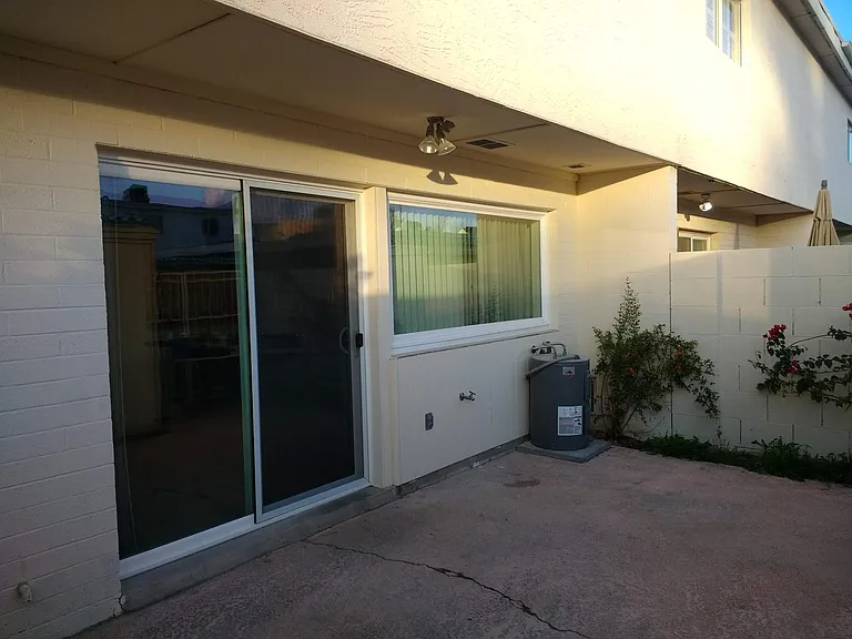 Back patio