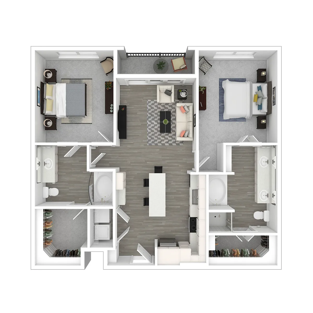 Floor plan B3a