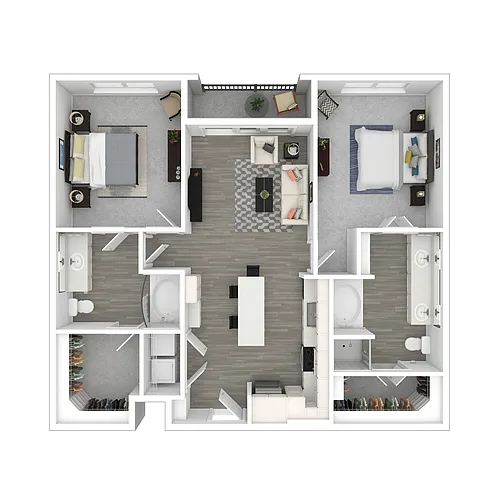 Floor plan B3a