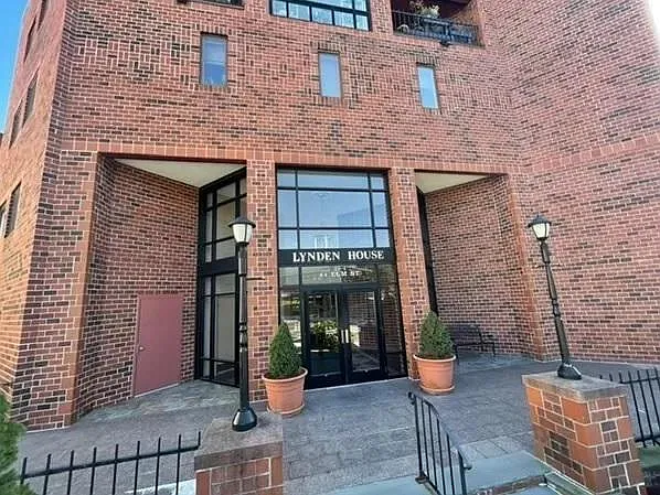 Front entrance to building