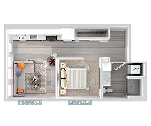 Floor plan S2A-518