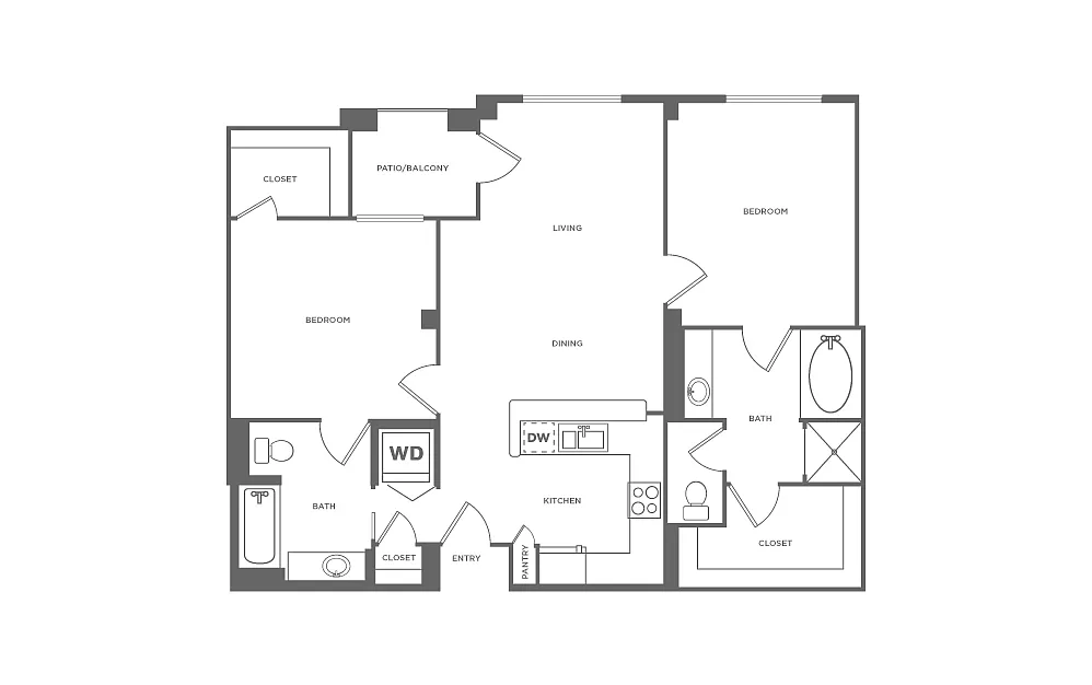 Floor plan B1