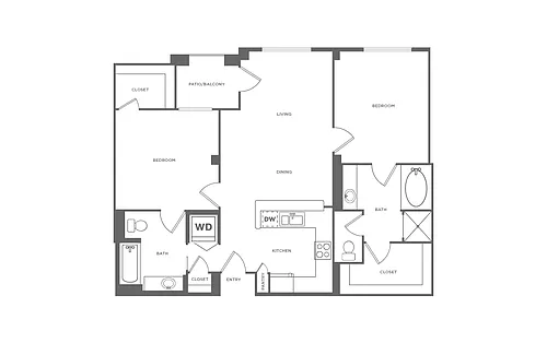 Floor plan B1