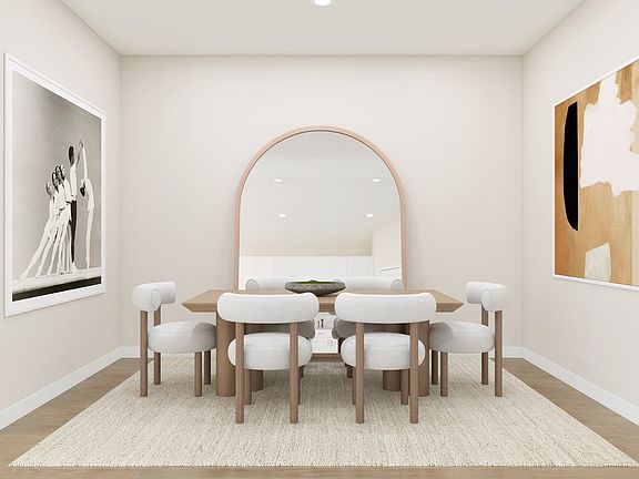 Cozy dining area