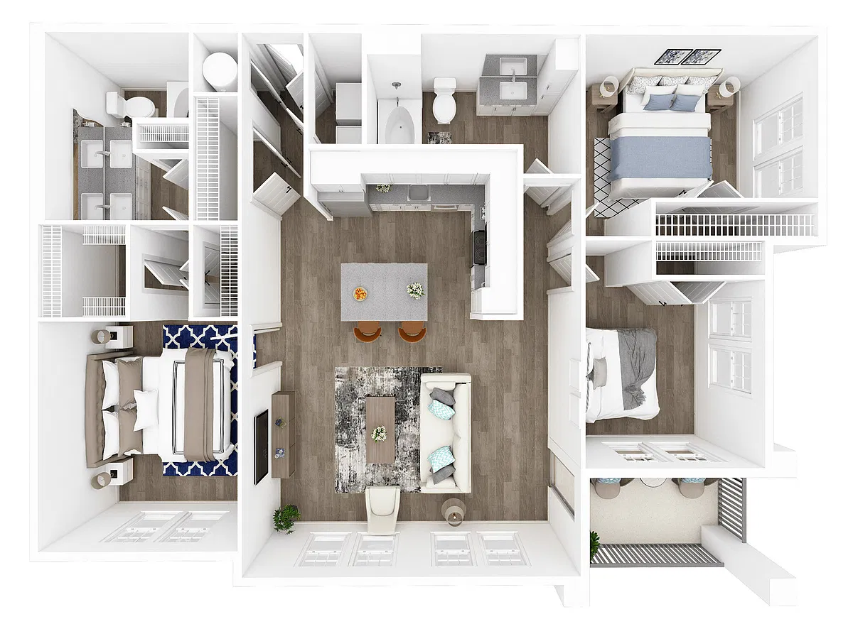 Floor plan C1