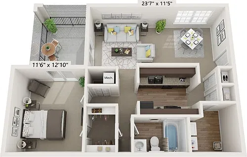 Floor plan A1