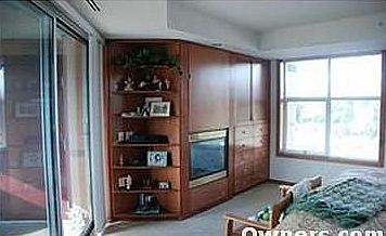 fire place master bedroom