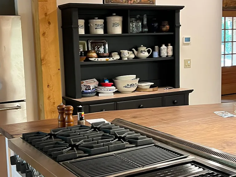 The Viking Stove with two ovens.