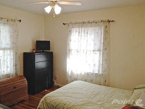 Largest first floor bedroom is on the front of the house.